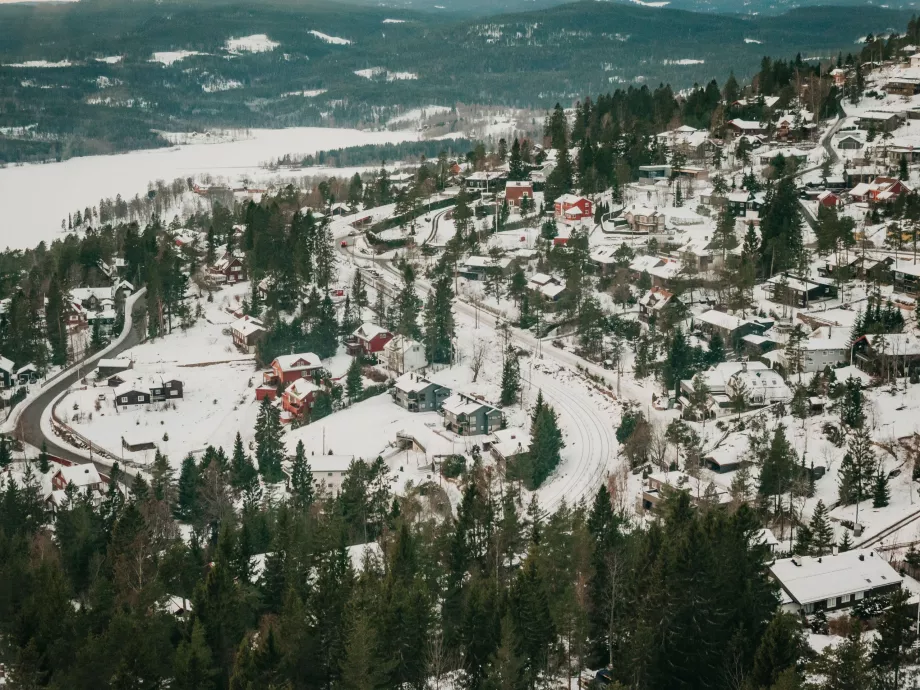 Північний пейзаж на околиці Осло