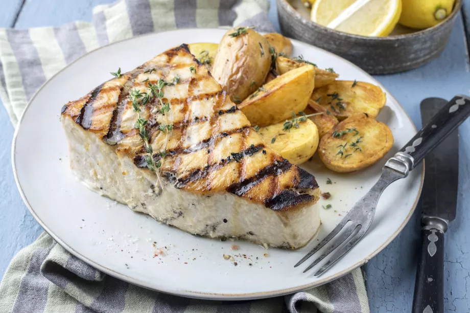 Swordfish steak