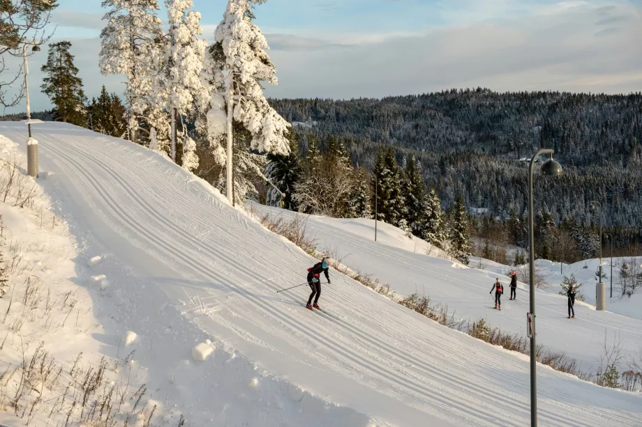 Катання на лижах Holmenkollen