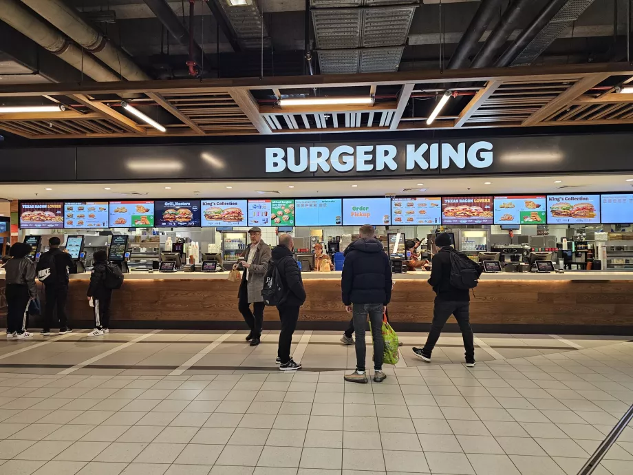 Burger King, аеропорт AMS