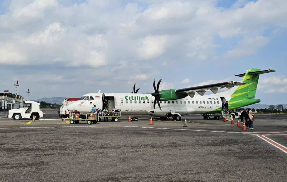 Citilink, ATR72, аеропорт Джокьякарта JOG, Джокьякарта