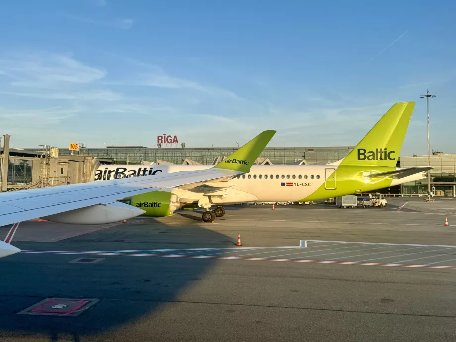 Аеропорт Рига RIX та airBaltic