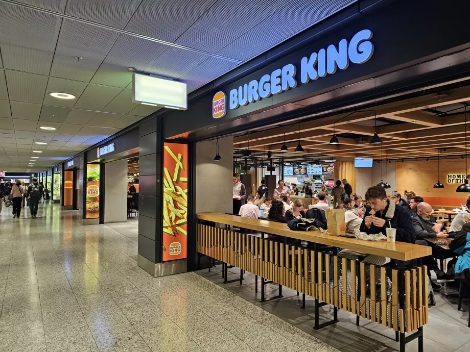 Фудкорт, Burger King (транзитна зона)